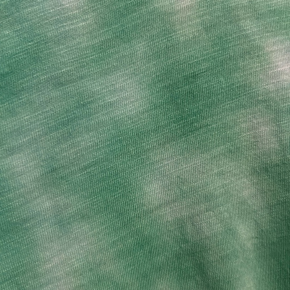 Sanctuary Perfect Knot Tie-Dye Green Tee Knotted Front Top Size S Anthropologie - Picture 5 of 7